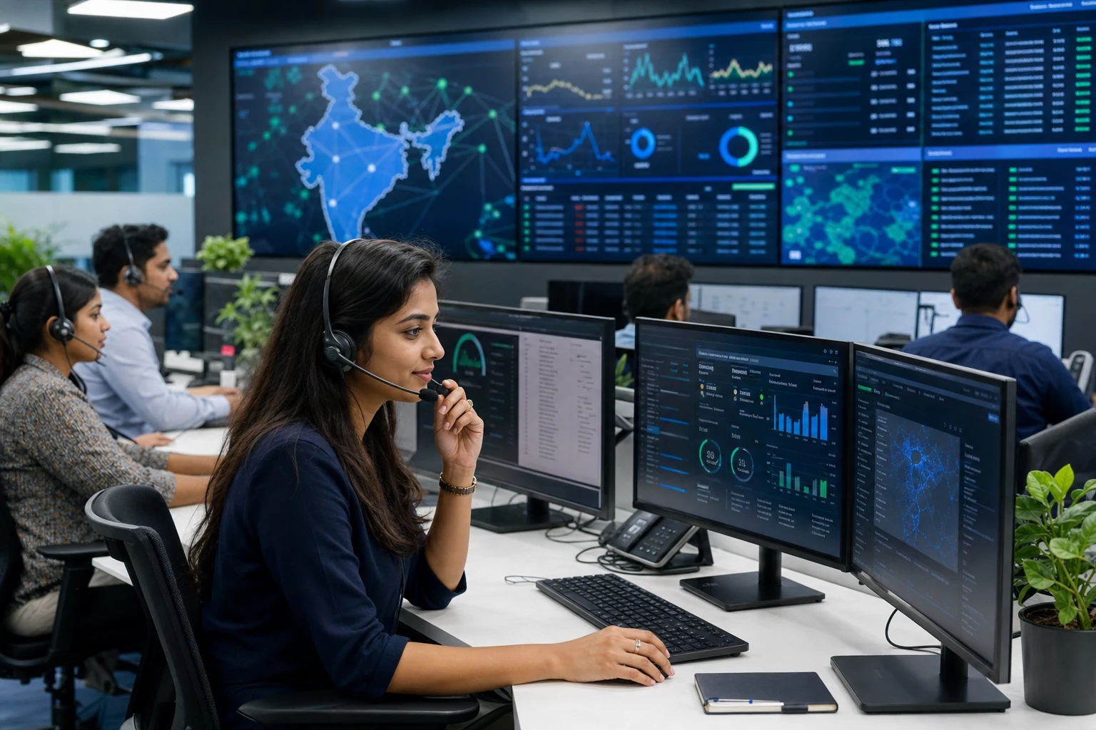 Telecom support operation